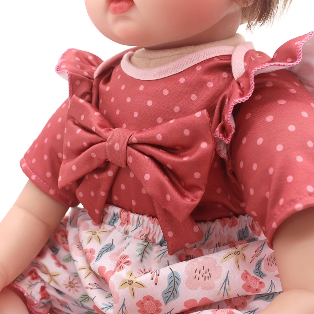 Puppenkleidung für 50-55 cm Baby Puppen mit Mantel Kleid, 3-Packungen
