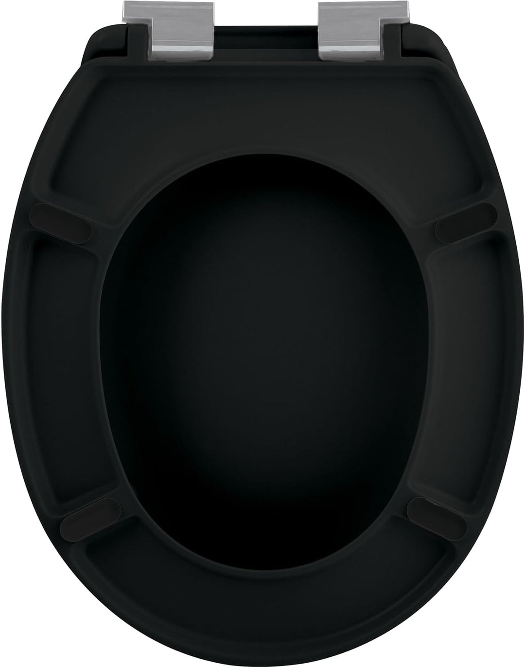 spirella Premium Toilettendeckel oval Klodeckel mit matten Finish und Softclose Absenkautomatik. Ant