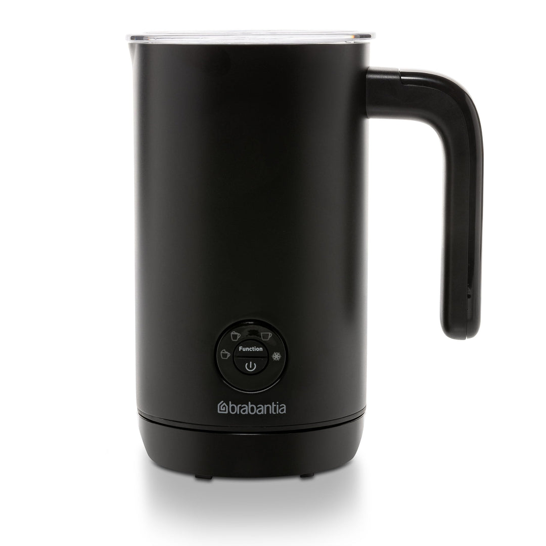 Brabantia Milchaufschäumer Elektrisch 4-in-1, Automatische Milchschäumer, für Heisser und Kalter Mil