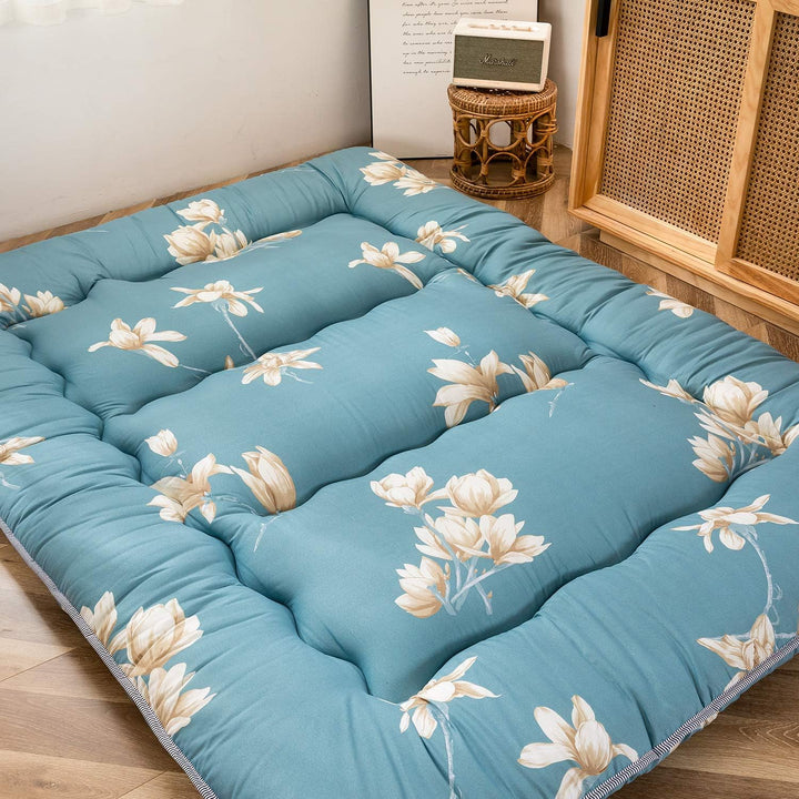 MAXYOYO Japanische Bodenmatratze, Futon-Matratze, Dicke Tatami-Matte, Schlafmatte, Faltbare Roll-Mat