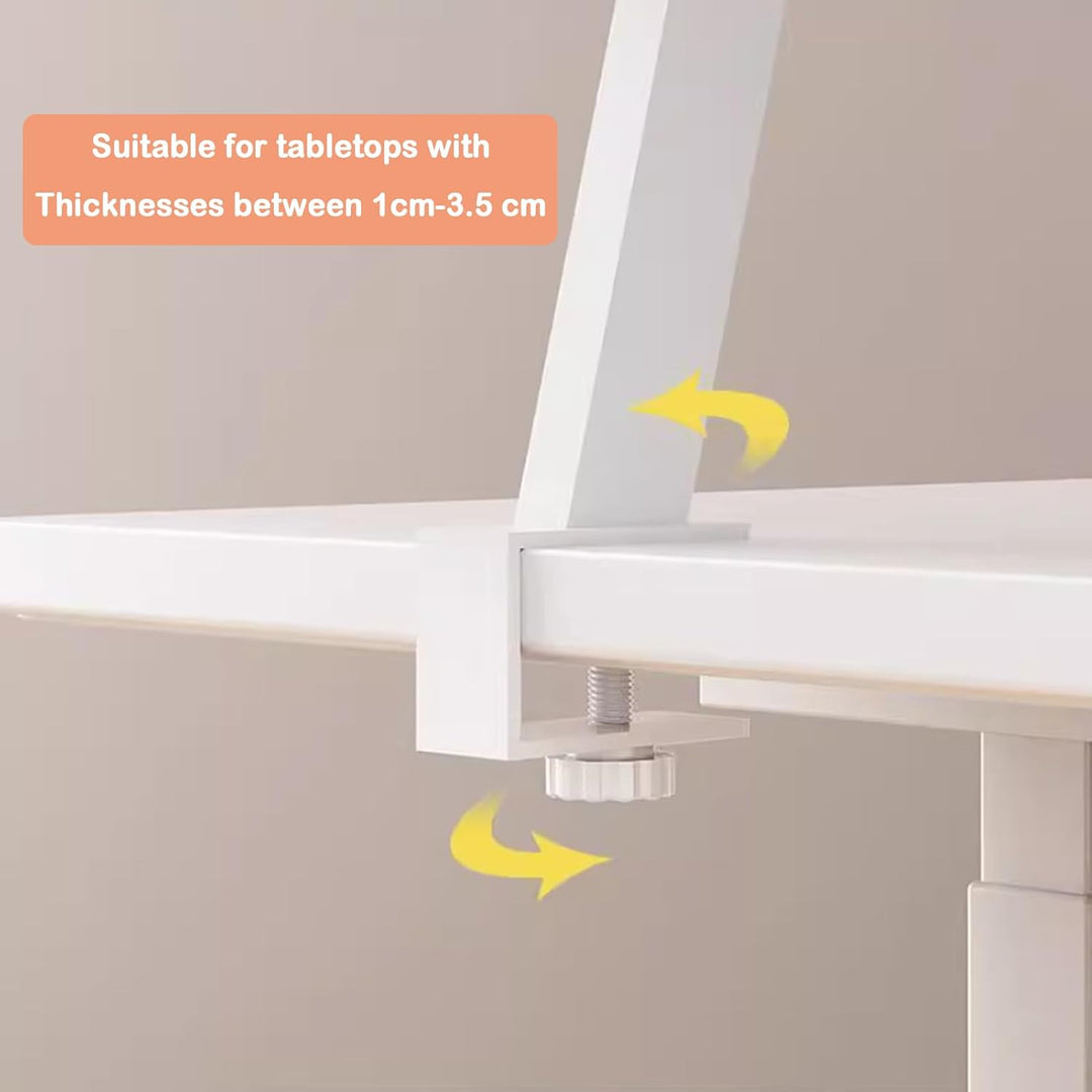 Klemmbares Schreibtisch Organizer Regal, Adjustable Desk Shelf Clamp Schreibtischregal Klemmbar Aufb