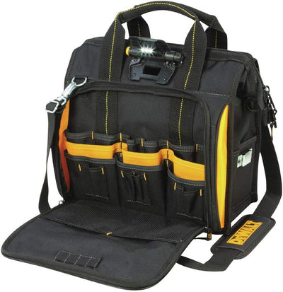 Dewalt DGL573 Werkzeugtasche, beleuchtet, 41 Fächer