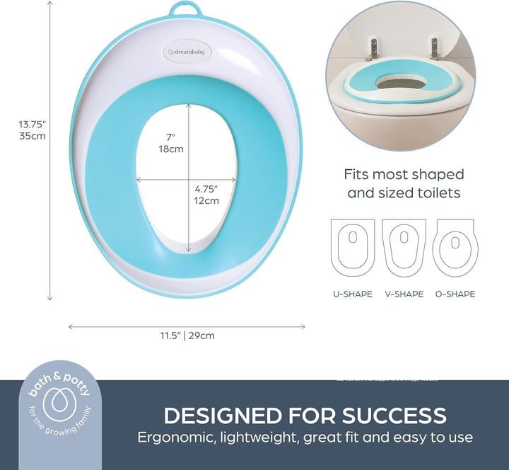 Dreambaby F6000 EZY-Potty Toilettentrainer WC-Sitzauflage Töpfchen, rutschfest und ideal für unterwe