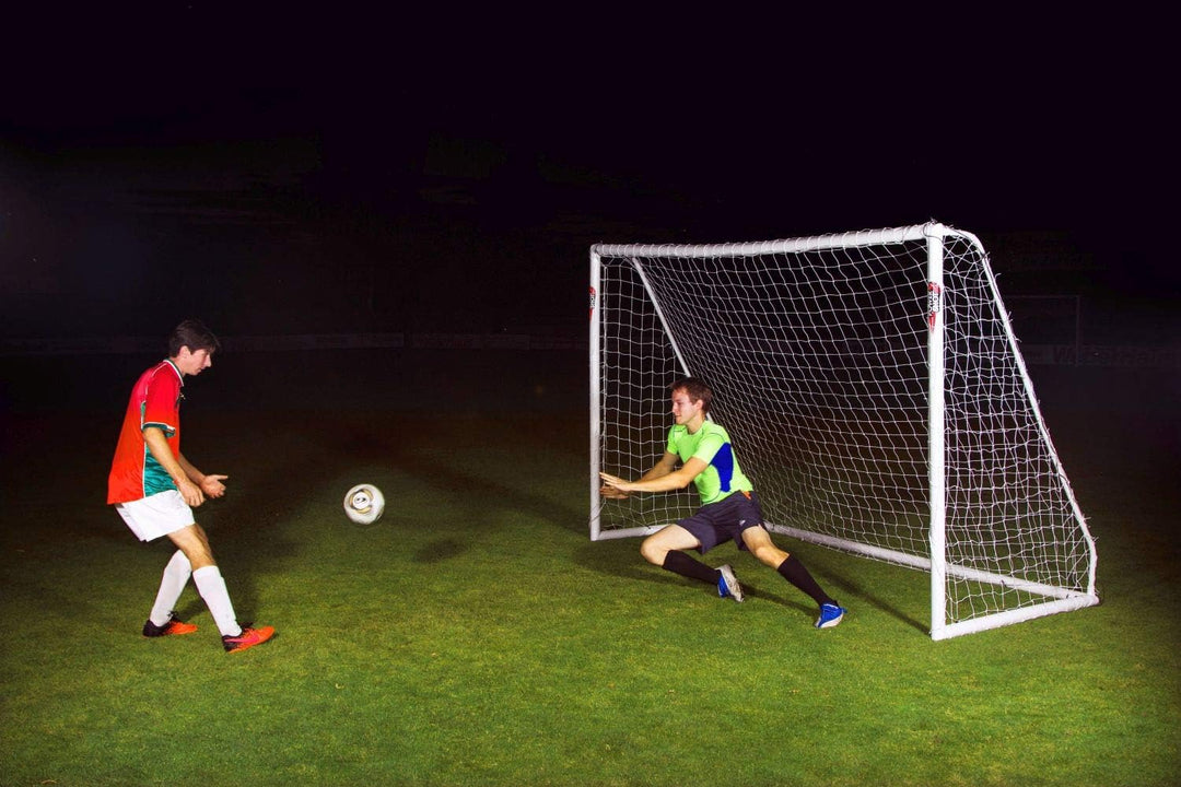POWERSHOT® Fussballtor PRO 3 x 2 m aus uPVC, WETTERFEST, inkl. Zubehör 3 x 2 m mit Tasche, 3 x 2 m m
