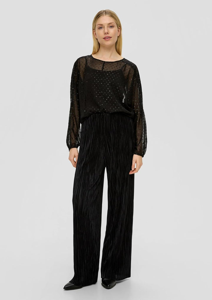 s.Oliver Damen Hose lang, Wide Leg 42 9999, 42 9999