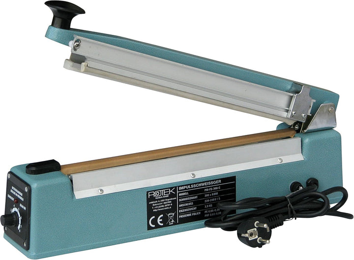 Rotek Impuls Balkenschweissgerät mit Schneidwerk für alle thermoplastischen Kunststofffolien, PM-FS-