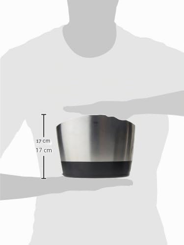 OXO Good Grips Küchenutensilienhalter aus gebürstetem Edelstahl Brushed Utensil Holder Single, Brush