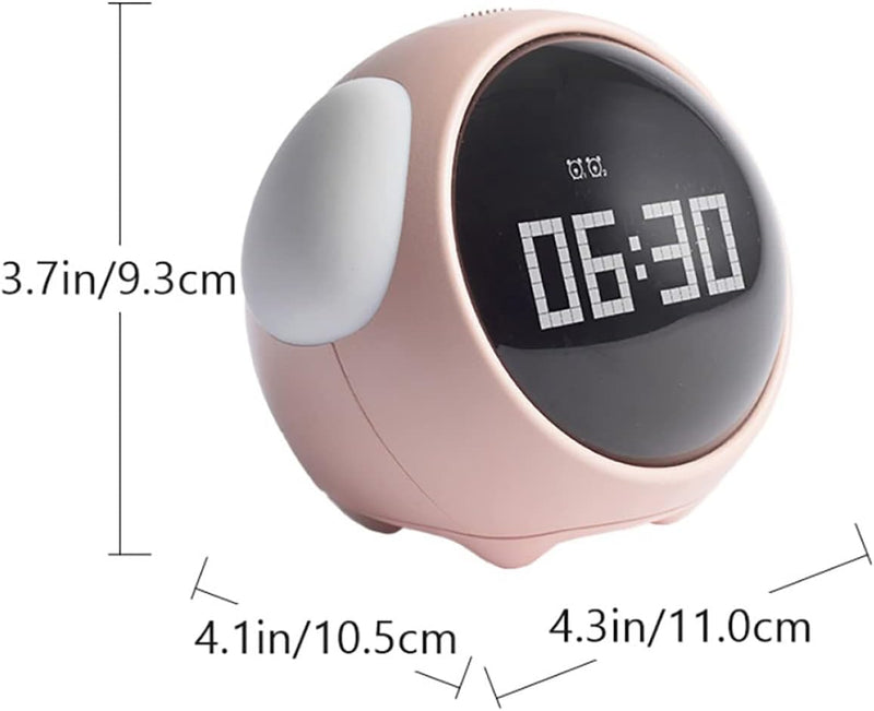 HOMSFOU 3 STK -Pixel-wecker Kinder Wecker Trainer Uhr Leuchtender Wecker Schöner Wecker Kinder Sicke