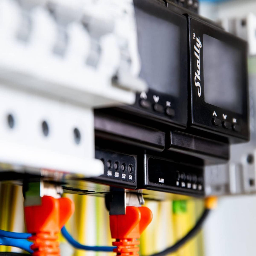 Shelly Pro 4PM V2 Automatisch - Smart Wifi LAN Bluetooth 4 Kanäle, DIN-Schiene, professionell…