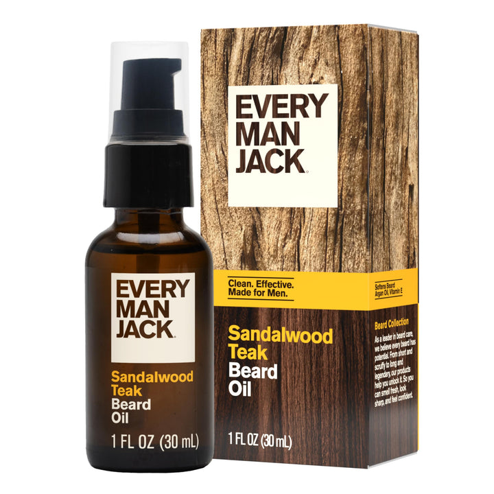 Every Man Jack Sandalwood Beard Oil - 1 oz by EVERY