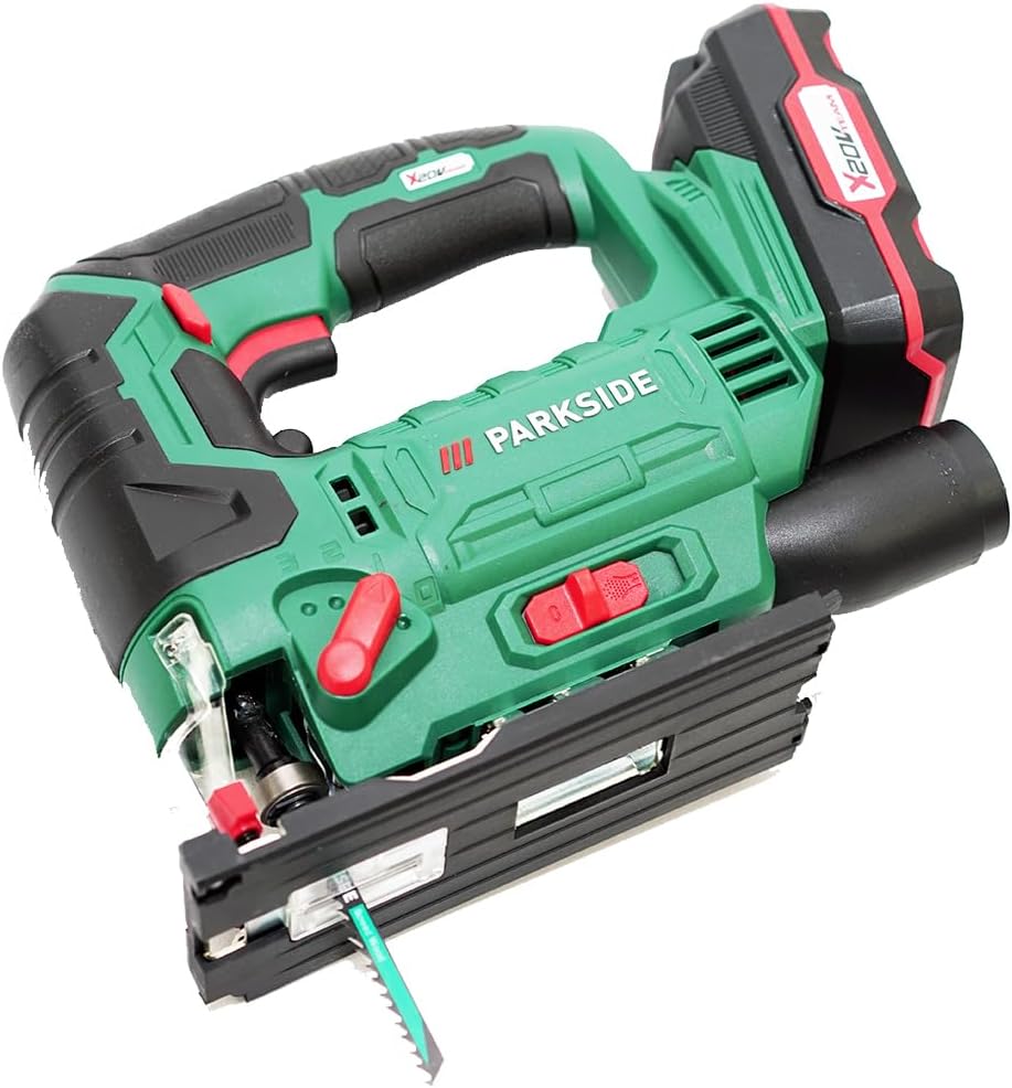 HEADNMORE® Bundle - PARKSIDE® 20V Akku Stichsäge Pendelhubstichsäge PSTDA 20 + HEADNMORE® Schlüssela