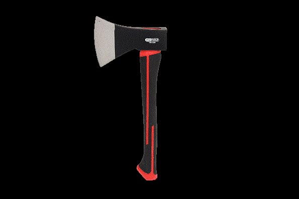 KS Tools 140.1239 Handbeil mit Fiberglasstiel, 800g