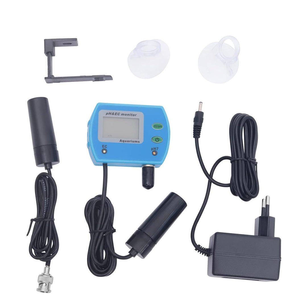 PH Messgerät 2-in-1-Monitor,pH:0,00-14,00 pH,LCD mit Hintergrundbeleuchtung | PH Wert Messgerät,Mess