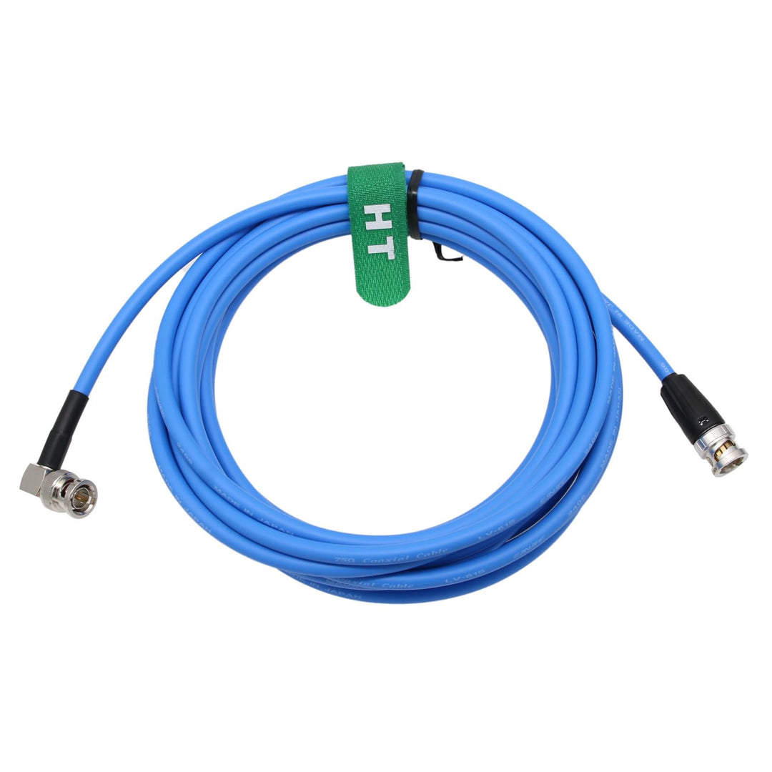 HangTon 12G HD SDI Videokabel 4K 60P BNC Stecker auf BNC Stecker Canare LV-61S 75 Ohm Koaxial für Bl