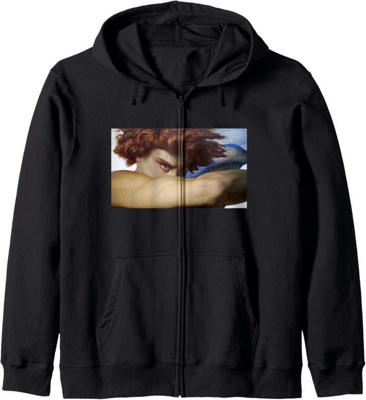 Fallen Angel Alexandre Cabanel Renaissance ästhetisches Geschenk Kapuzenjacke