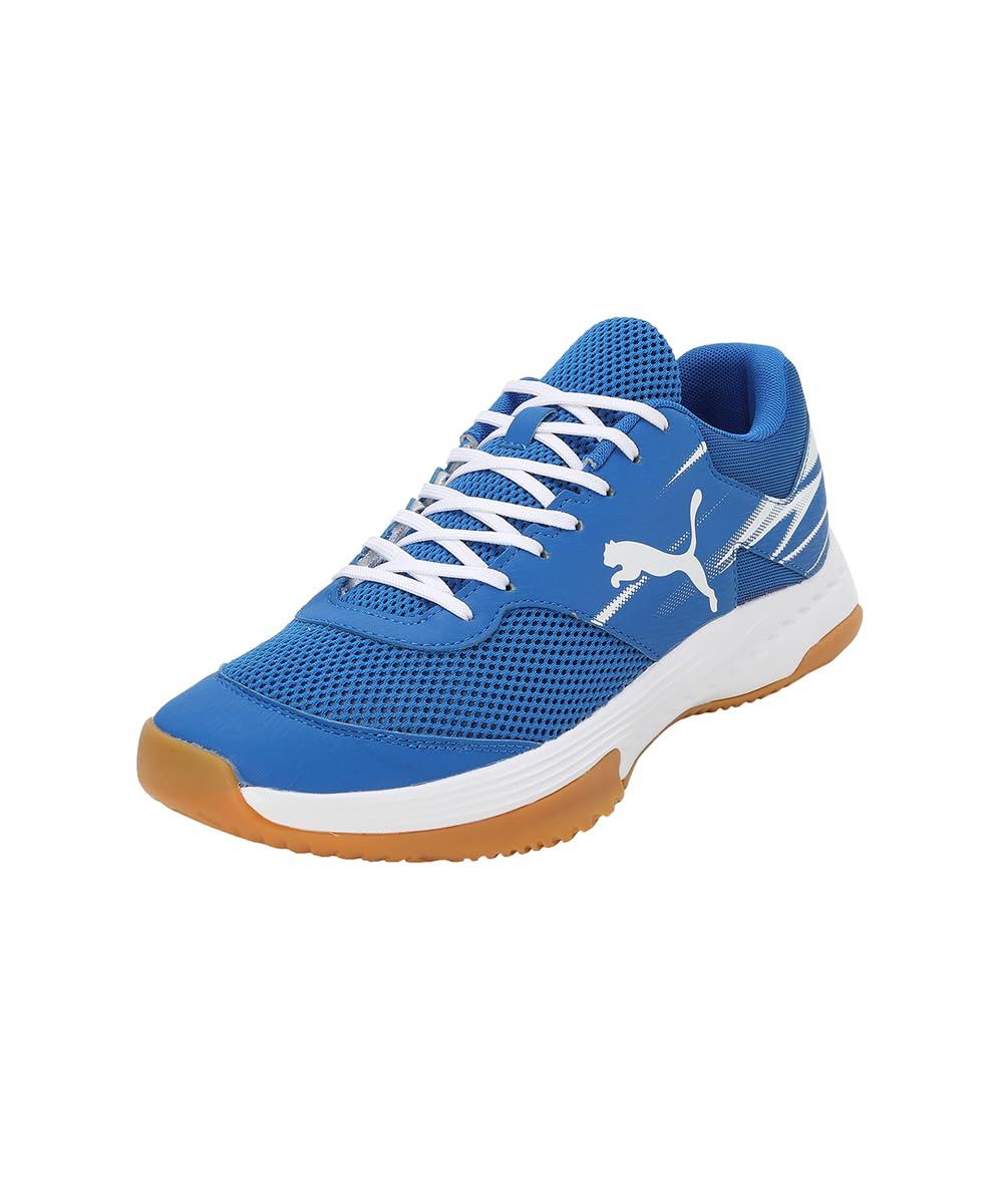 PUMA Unisex Varion Ii Indoor Court Shoe 36 EU Puma Team Royal Puma White Gum, 36 EU Puma Team Royal