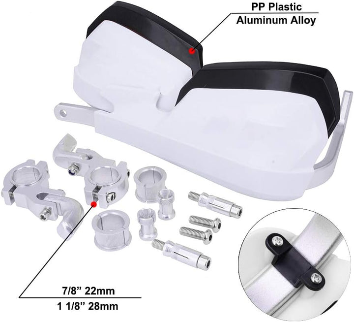 Handschutz Motorrad Handprotektoren Universal Motocross Handschützer 7/8"und 1 1/8" Lenker Für Dirt