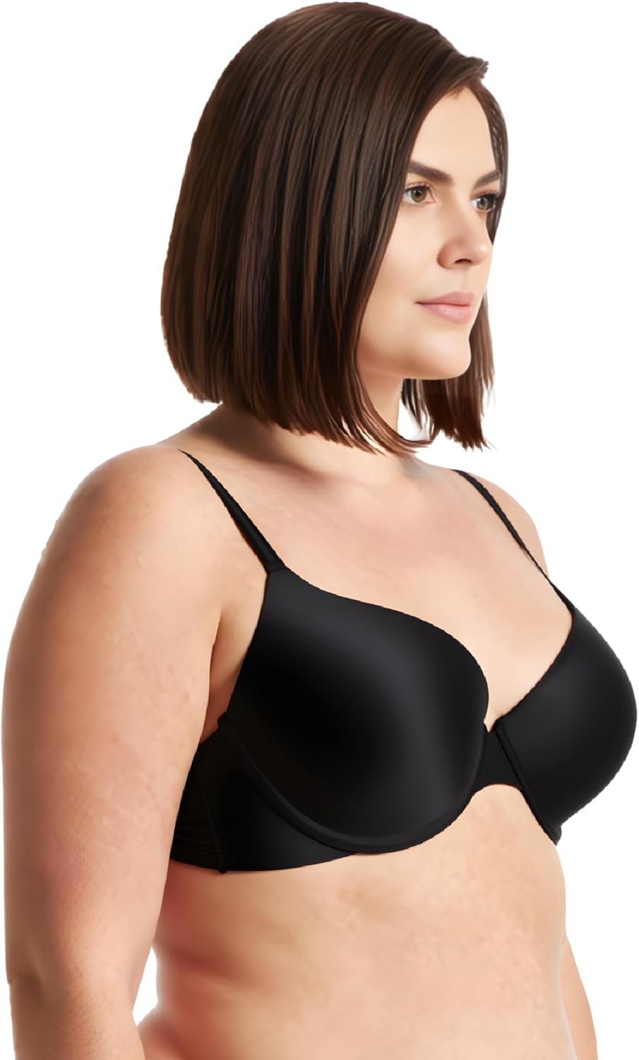Curve Muse Damen Übergrösse Vollständige Abdeckung Bügel vorne schliessen BHs-1PK oder 2PK 70B Schwa