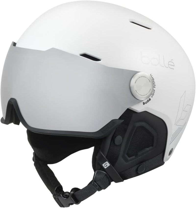 bollé Might Visor Skihelm - Photochromic Silver Mirror Cat 1-2 S Schwarz-Matt, S Schwarz-Matt