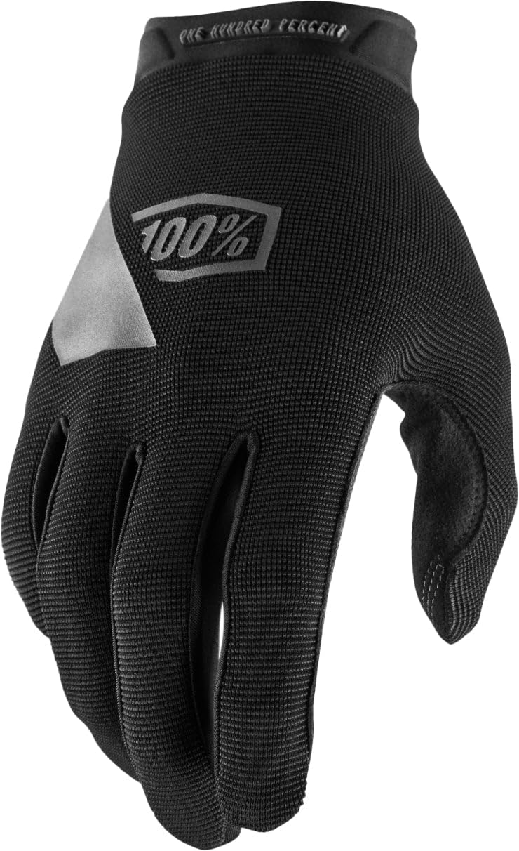 100% GUANTES Unisex Erwachsene Ridecamp Gloves Black/Charcoal-2XL Handschuhe, Schwarz/Kohlegrau (Meh