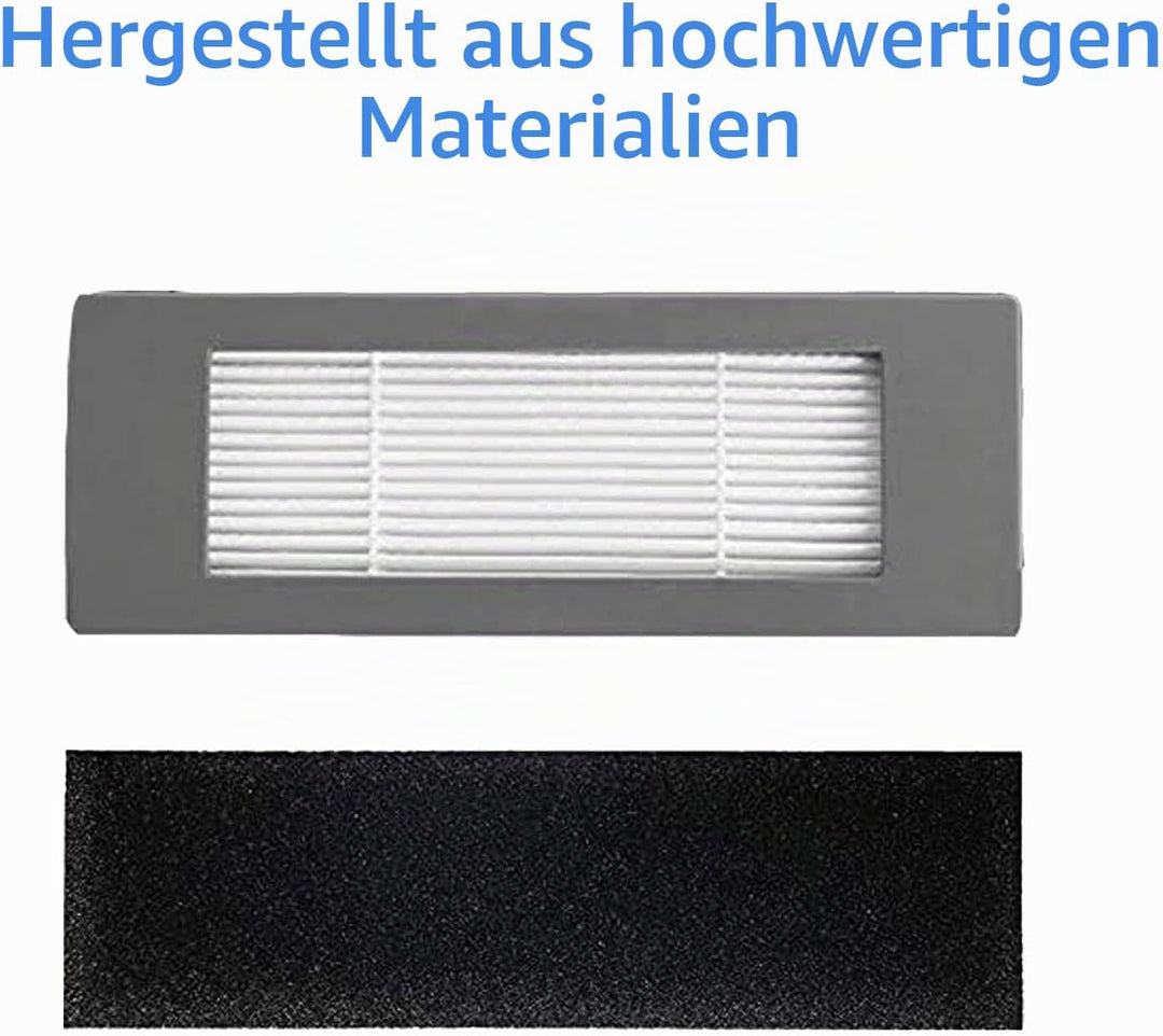HALIEVE Filter Bürste Wischtuch Ersatzteile Zubehör Set für Ecovacs DG3G-KTA DEEBOT OZMO 930 Staubsa