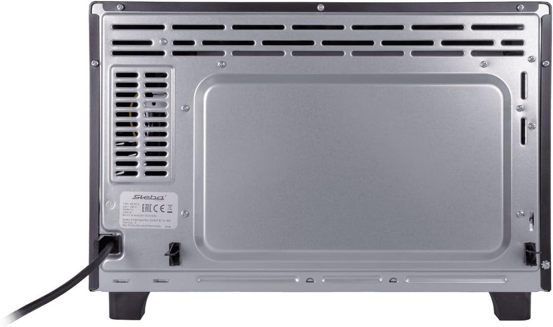 Steba Backofen KB M19 mit wirksamer Geh?useisolation f?r geringe Oberfl?chentemperatur, 19L Innenrau