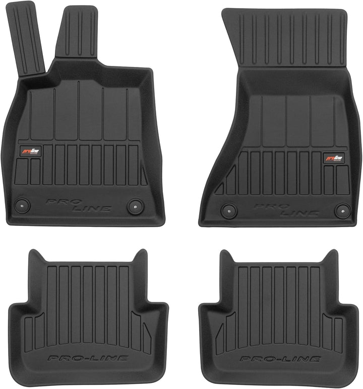 SMK Gummimatten Auto fussmatten Satz für Audi A4 B8 2007-2015 Erleben Sie einen neuen Standard des R