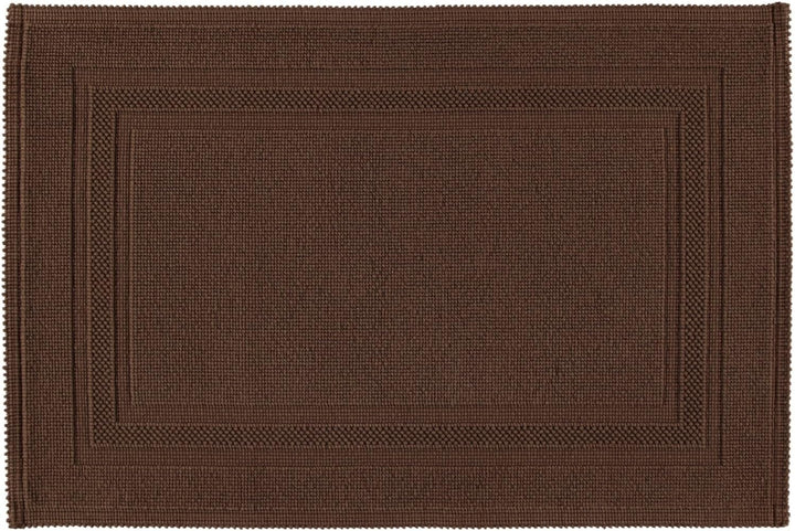 RHOMTUFT Badteppich Gala eckig 60 x 90 cm Farbe: Mocca Mocca - 406 60x90 cm, Mocca - 406 60x90 cm