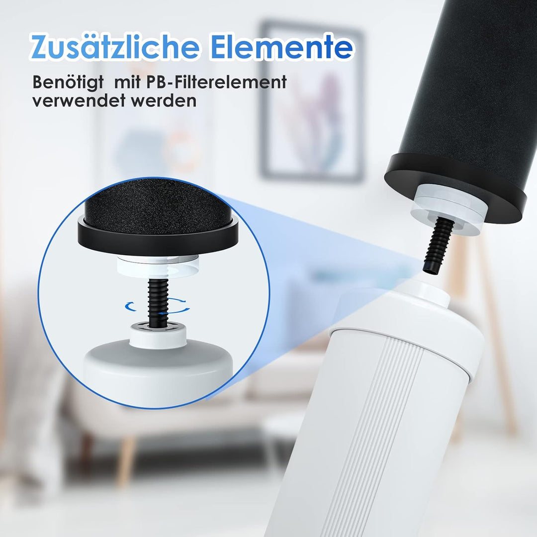 Purewell PB Zwaartekracht Filter Systems, Compatible with Zwaartekrachtfilter Systems, Doulton Super