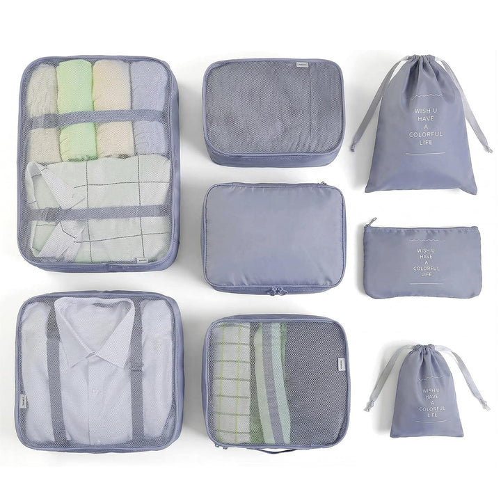 BillyBath Koffer Organizer set, Packing Cubes Kleidertaschen Schuhbeutel Reiseorganizer Packwürfel K