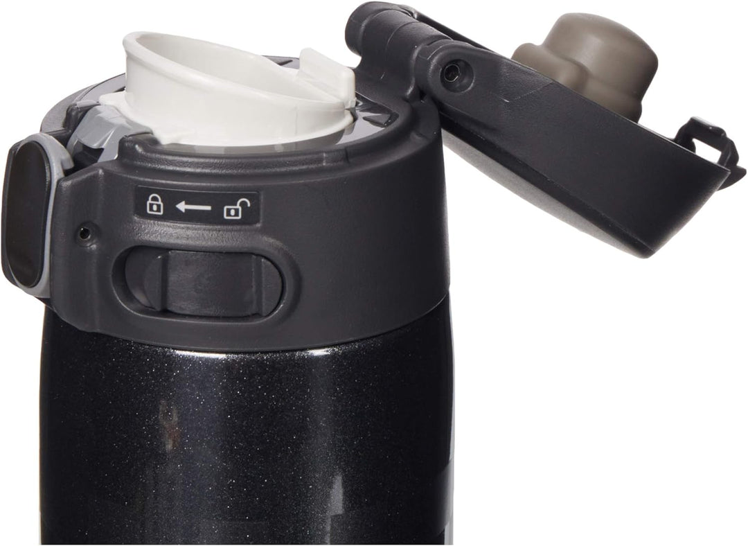 Zojirushi SM-TAE48WZ Vakuum-Isolierbecher aus Edelstahl, 473 ml, Ichimatsu Weiss 16-Ounce Ichimatsu