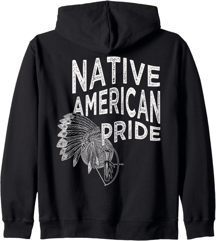 Native American Pride Headdress Mandala Bow 2 - Fan Fun Kapuzenjacke