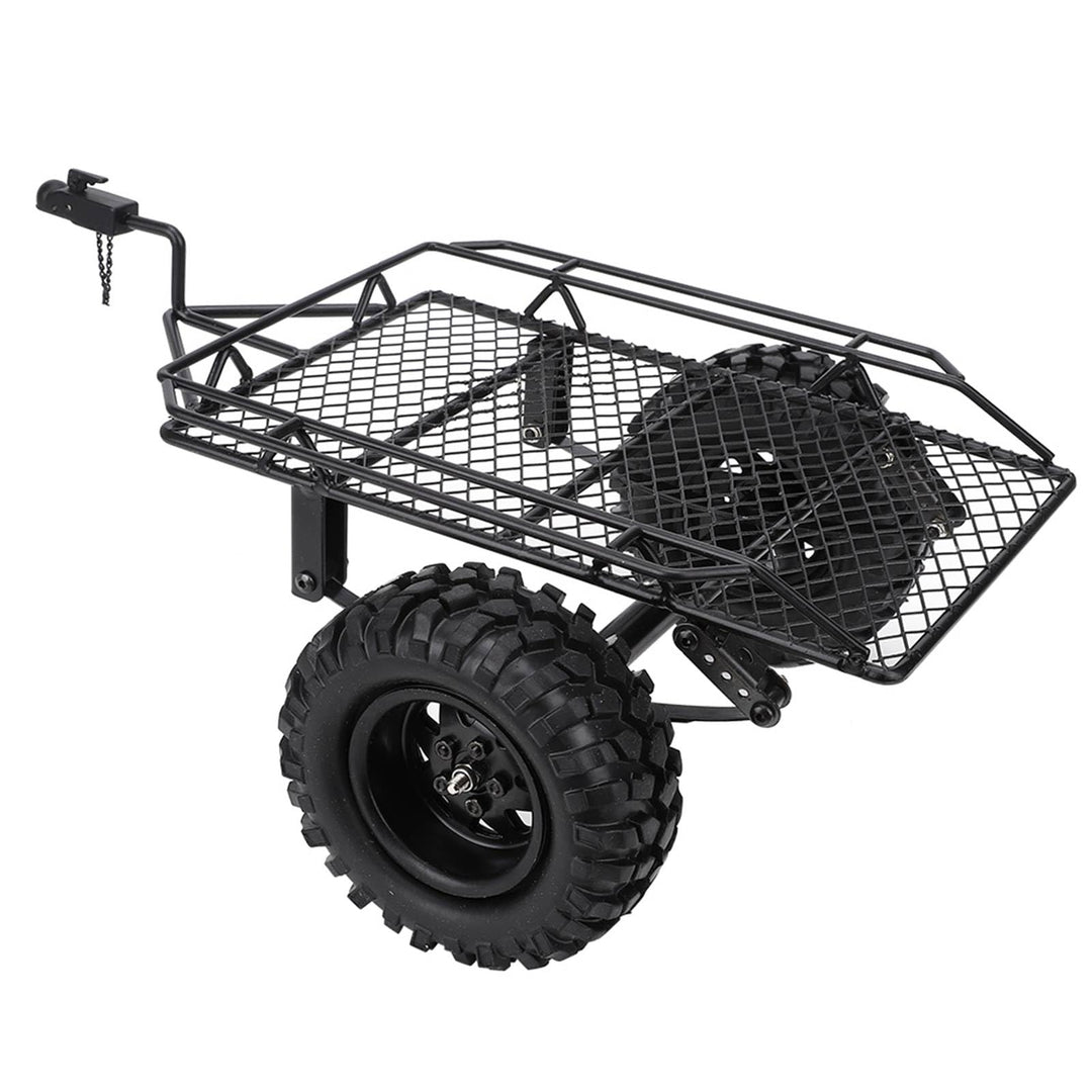Omabeta Metalleimer-Anhänger, RC-Zubehör RC-Anhänger Metall-Upgrade-Zubehör Leichtgewicht für 1/10 R
