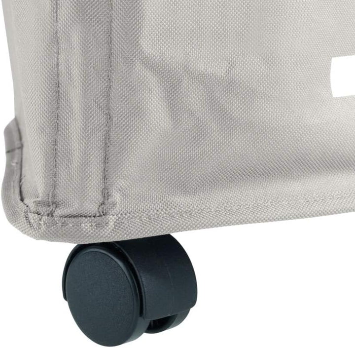 WENKO Wäschesammler Tresco Beige - Wäschekorb Fassungsvermögen: 50 l, Polyester, 33 x 60 x 33 cm, Be