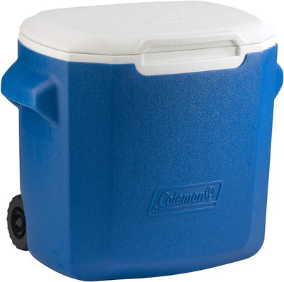 Coleman Passive Kühlbox 16 QT/28QT Performance Wheeled Cooler, Thermobox 15/26 L Fassungsvermögen, m