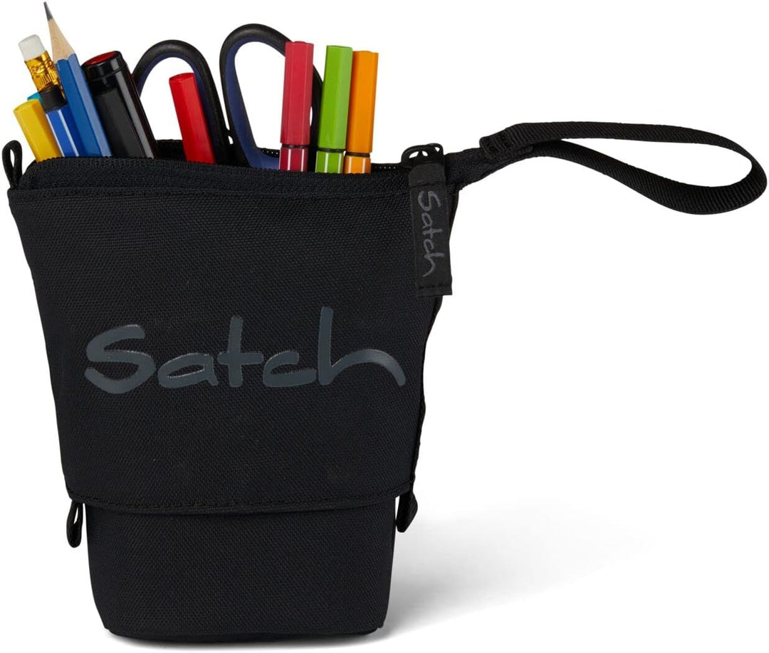 satch Pack Pencil Slider Edition Schulrucksack Set 3tlg. mit Sporttasche (Blackjack), Blackjack