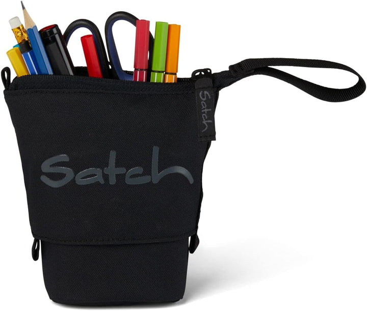 satch Pack Pencil Slider Edition Schulrucksack Set 3tlg. mit Sporttasche (Blackjack), Blackjack