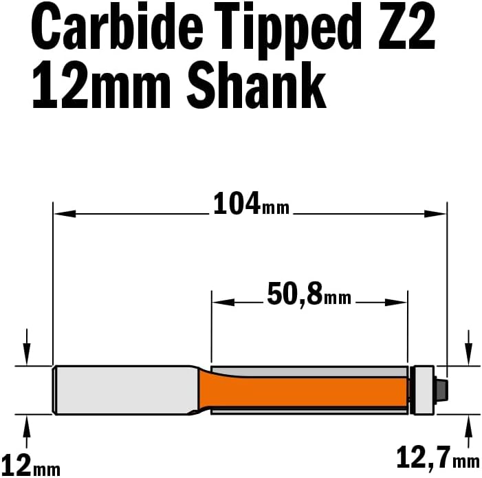 CMT Orange Tools 906.630.11 – Erdbeere für Zusammenfassung HM S 12 D 12.7 x 50