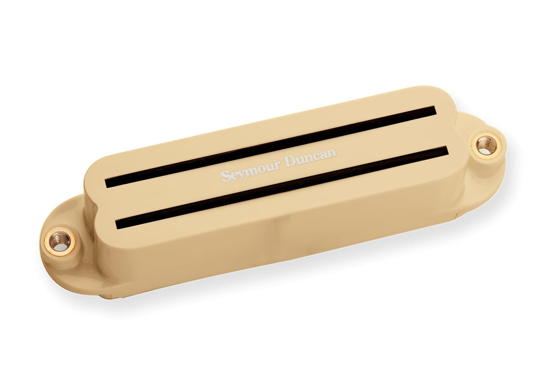 Seymour Duncan SHR-1N-C Humbucker Single Size Hot Rails Strat Pickup für E-Gitarre Weiss
