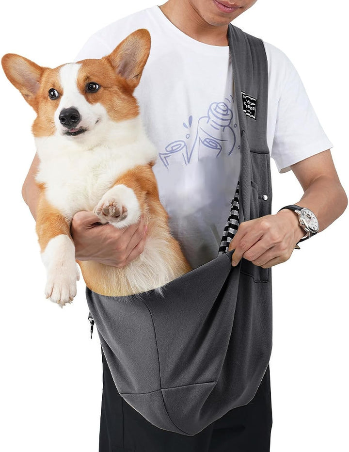 Kleine Hundetasche, Welpentragetasche, Haustier-Tragetasche, Schultertrage, Hände, Hundetragetasche,