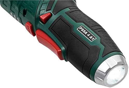 PARKSIDE® Akkuschrauber PSSA 4 A1 | LED-Licht | USB-Ladegerät | im Koffer + Bit-Set Zubehör