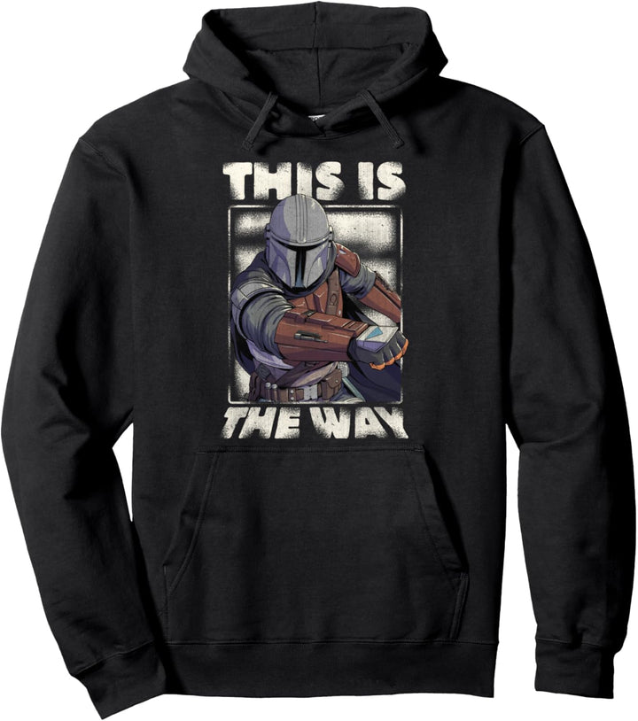 Star Wars The Mandalorian This Is The Way Box Up Pullover Hoodie
