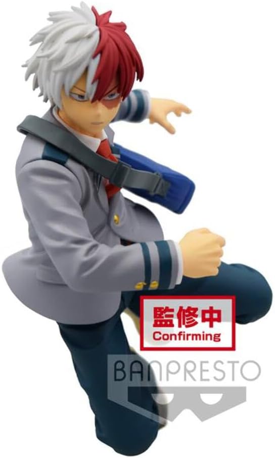 Banpresto My Hero Academia Shoto Todoroki Figur Bravegraf, 14 cm