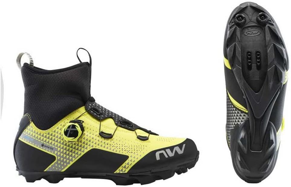 Northwave Celsius XC Arctic GTX Winter MTB Fahrrad Schuhe schwarz 2024 37 EU Gelb, 37 EU Gelb