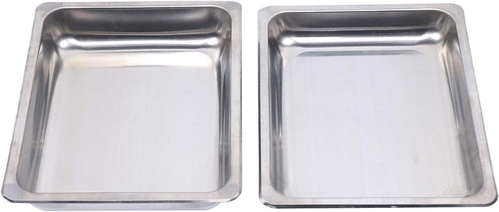 Chafing Dish Edelstahl Warmhaltebehälter Speisewärmer Buffetwärmer Wärmebehälter Für Catering Buffet