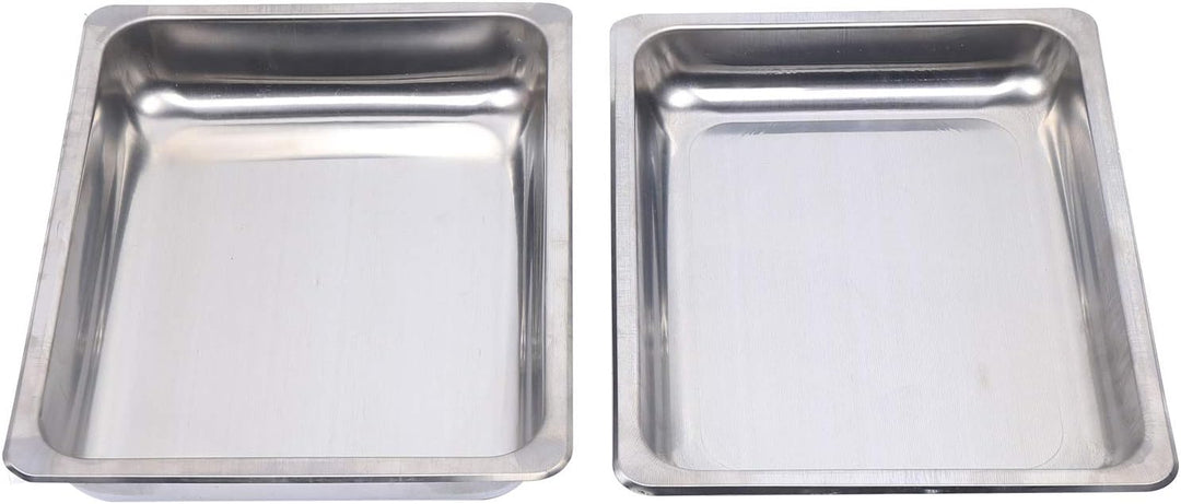 6L Speisewärmer, 21 * 26 * 26cm Edelstahl Warmhaltebehälter, Grosse Kapazität, Chafing Dish für Buff