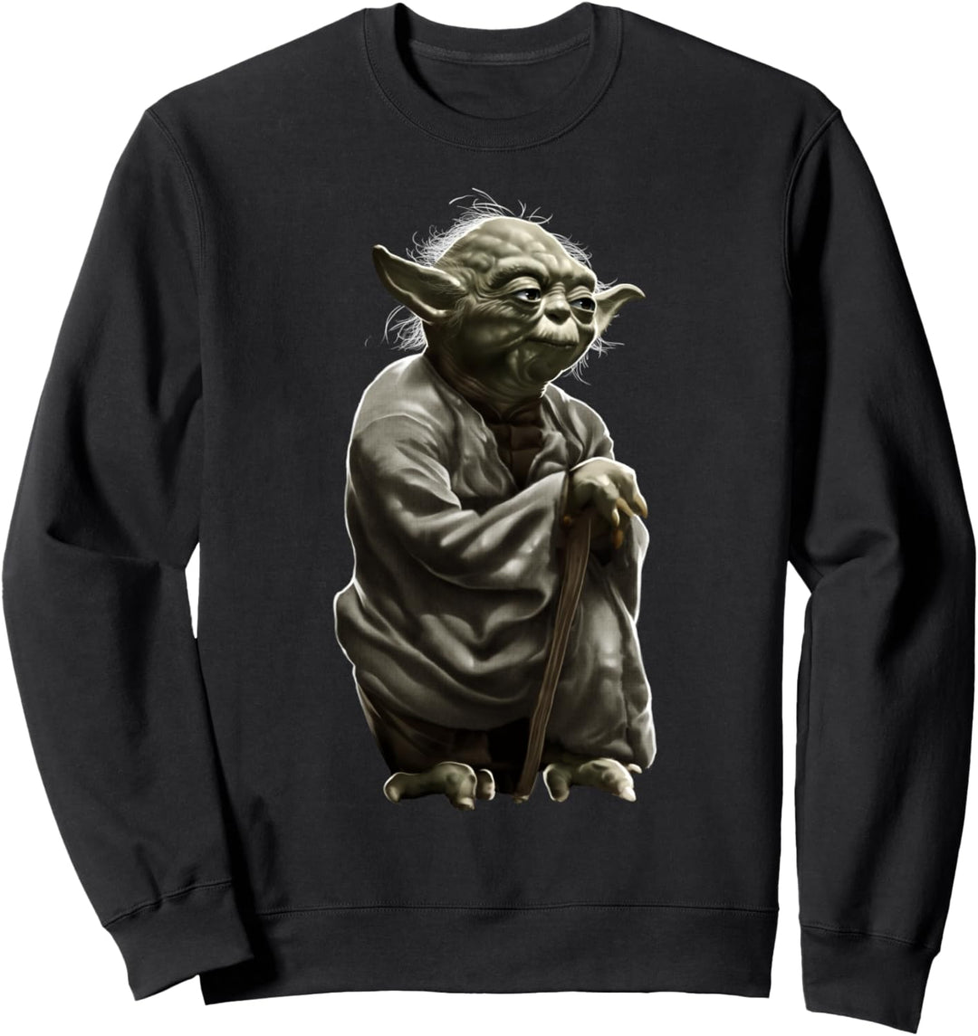 Star Wars Yoda Detailed Full Body Portrait Sweatshirt