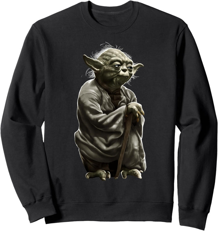 Star Wars Yoda Detailed Full Body Portrait Sweatshirt