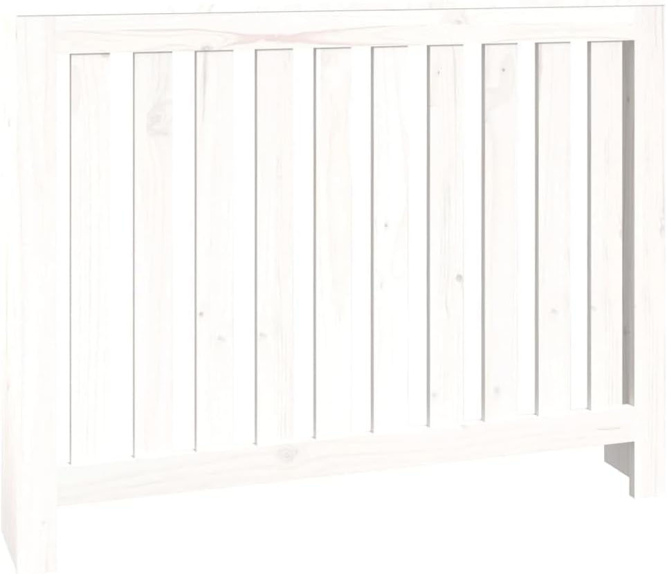 puraday Heizkörperverkleidung 108,5x19x84 cm Heizung Heizkörper Abdeckung Rustikale Optik Heizungsve