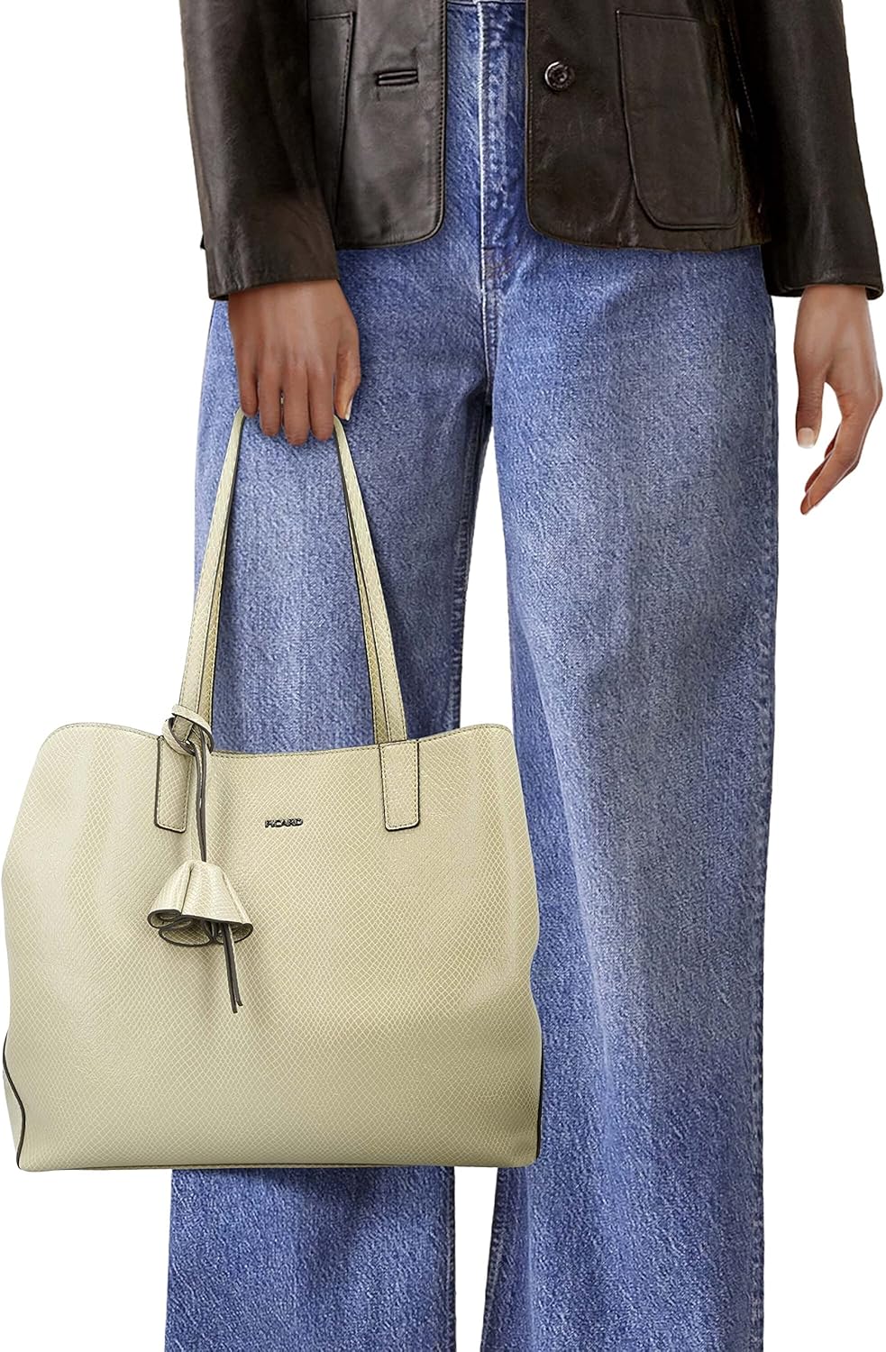 Picard Damen Shopper ATTITUDE aus Recyceltes Pu Mittel | mit Reissverschluss | Shopper | Alltag, Aus